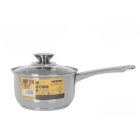 Quttin Neron nyeles lábas-gyorsforraló üveg fedővel 2 literes 16 cm-es átmérőjű indukciós - Spanyol edény