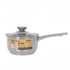 Quttin Neron nyeles lábas-gyorsforraló üveg fedővel 2 literes 16 cm-es átmérőjű indukciós - Spanyol edény