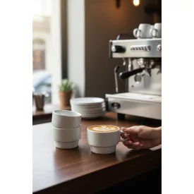   GZ cappuccino csésze, 225 ml-es, 6 db-os csomag, sorolható porcelán