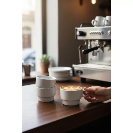 GZ cappuccino csésze, 225 ml-es, 6 db-os csomag, sorolható porcelán