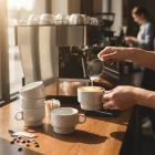 GZ kávéscsésze, 120 ml-es, 6 db-os csomag, sorolható porcelán