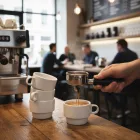 GZ kávéscsésze, 120 ml-es, 6 db-os csomag, sorolható porcelán