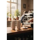 GZ kávéscsésze, 120 ml-es, 6 db-os csomag, sorolható porcelán