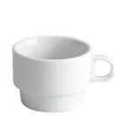 GZ kávéscsésze, 120 ml-es, 6 db-os csomag, sorolható porcelán