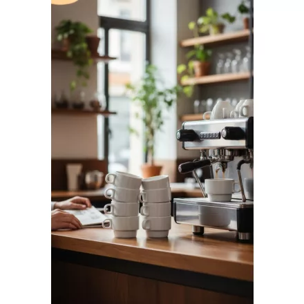 GZ kávéscsésze, 75 ml-es, 6 db-os csomag, sorolható porcelán