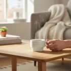 GZ kávéscsésze, 75 ml-es, 6 db-os csomag, sorolható porcelán