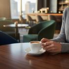 Rome porcelán kávéscsésze szett 75 ml csészealjjal