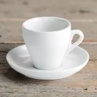Rome cappuccino csésze szett, 160 ml-es, 6 db-os csomag, fehér porcelán