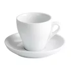 Rome cappuccino csésze szett, 160 ml-es, 6 db-os csomag, fehér porcelán