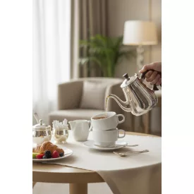   GZ teáscsésze, 250 ml-es, 6 db-os csomag, sorolható porcelán