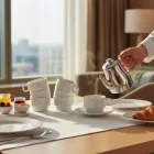 GZ teáscsésze, 250 ml-es, 6 db-os csomag, sorolható porcelán