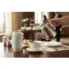 GZ teáscsésze, 250 ml-es, 6 db-os csomag, sorolható porcelán