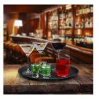 Csúszásmentes kerek pincértálca 35,5 cm