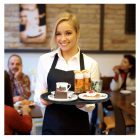 Kerek pincértálca csúszásgátló felülettel