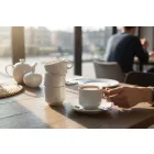 Iris teáscsésze, 210 ml-es, 6 db-os csomag, sorolható porcelán