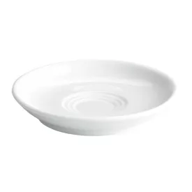   Iris tripla mélyedéses csészealj, 6 db-os csomag, 14 cm-es sorolható porcelán