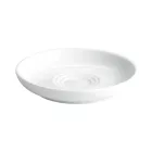 Rome csészealj, tripla fészkes, 6 db-os csomag, 15 cm-es fehér porcelán