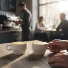 Alpes cappuccino csésze, 180 ml-es, 6 db-os csomag, sorolható porcelán