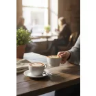 Alpes cappuccino csésze, 180 ml-es, 6 db-os csomag, sorolható porcelán