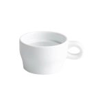 Alpes kávéscsésze, 100 ml-es, 6 db-os csomag, sorolható porcelán