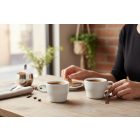 Alpes kávéscsésze, 70 ml-es, 6 db-os csomag, sorolható porcelán