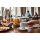 Fehér porcelán eszpresszó csésze 75 ml