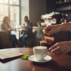 Rome cappuccino csésze, 160 ml-es, 6 db-os csomag, fehér porcelán