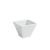 Kúpos szögletes tálka szószokhoz és mártogatósokhoz porcelán 90 ml