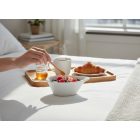 Szószos kiöntő tálka mártogatósokhoz porcelán 10x7x4 cm