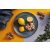 Turmae Éjkék porcelán lapostányér 19 cm – előételekhez és desszertekhez, fine dining stílusban