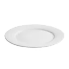 BOJ fehér porcelán főételes tányér, 26 cm – letisztult, elegáns tálaláshoz
