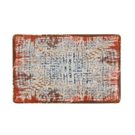 Ming III Charro porcelán téglalap tányér 19,5x12,5x2 cm – rusztikus prémium porcelán tapasokhoz, előételekhez és desszertekhez