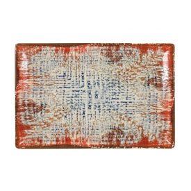 Ming III Charro porcelán téglalap tányér 29,5x19,5x2 cm – rusztikus prémium tálalás főételekhez és előételekhez