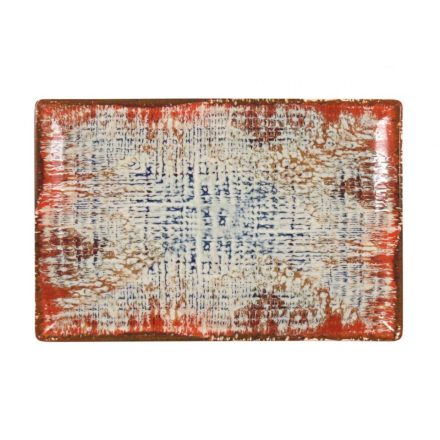 Ming III Charro porcelán téglalap tányér 29,5x19,5x2 cm – rusztikus prémium tálalás főételekhez és előételekhez