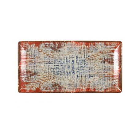 Ming III Charro porcelán téglalap tányér 29x14,5x2 cm – rusztikus prémium porcelán tapasokhoz, előételekhez, desszertekhez