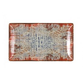 Ming III Charro porcelán téglalap tányér 24,5x14,5x2 cm – rusztikus prémium porcelán tapasokhoz, előételekhez és desszertekhez