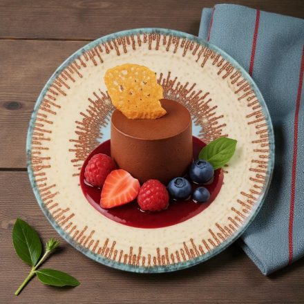 Infinity Micenas porcelán desszerttányér 19,5 cm – 6 darabos csomag, elegáns fehér porcelán tányér fine dining tálalásokhoz