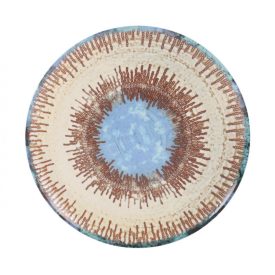 Infinity Micenas spanyol porcelán prezentációs tányér – 32 cm, látványos fine dining tálaláshoz