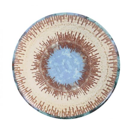 Infinity Micenas spanyol porcelán prezentációs tányér – 32 cm, látványos fine dining tálaláshoz