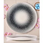 Mademoiselle Szürke Átmenetes Magasperemű Porcelán Lapostányér