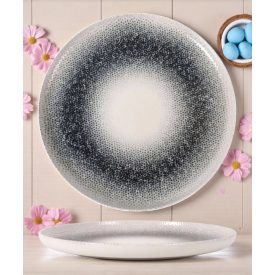 Mademoiselle Szürke Átmenetes Magasperemű Porcelán Lapostányér