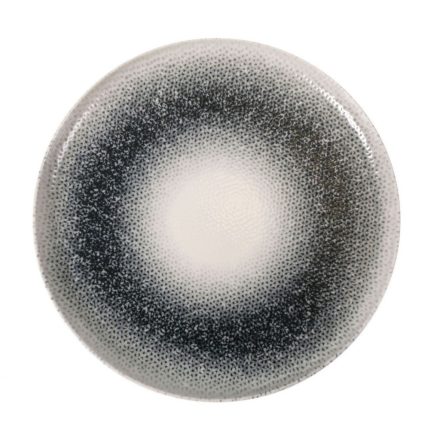 Mademoiselle szürke átmenetes porcelán lapostányér 25 cm – elegáns fine dining tálaláshoz