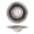 Mademoiselle szürke átmenetes porcelán pasta tányér 28x6,8 cm – kb. 1–1,2 literes űrtartalommal, Fine Dining tálaláshoz