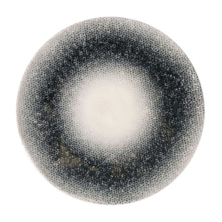 Mademoiselle szürke átmenetes porcelán lapostányér 20 cm – Fine Dining előételekhez és desszertekhez