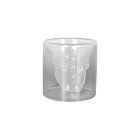Calavera koponya mintás kísérős pohár 90 ml, 6 db-os csomag