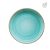 Bonna Aqua Aura Gourmet 25 cm akvamarin porcelán lapostányér – prémium vendéglátói szett, 6 db, pattanási garanciával