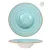 Bonna Aqua Aura Risotto tányér 28×5 cm – akvamarin porcelán, kézzel díszített, 6 db-os csomag