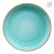 Bonna Aqua Aura Gourmet tányér 30×3 cm – akvamarin porcelán, kézzel díszített, 6 db-os csomag