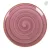 Bonna Purple 23 cm lila porcelán lapostányér – prémium tálalótányér, 6 db-os szett