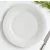 Albus Portedo porcelán lapostányér 24 cm – 6 db-os krémszínű szett elegáns tálaláshoz